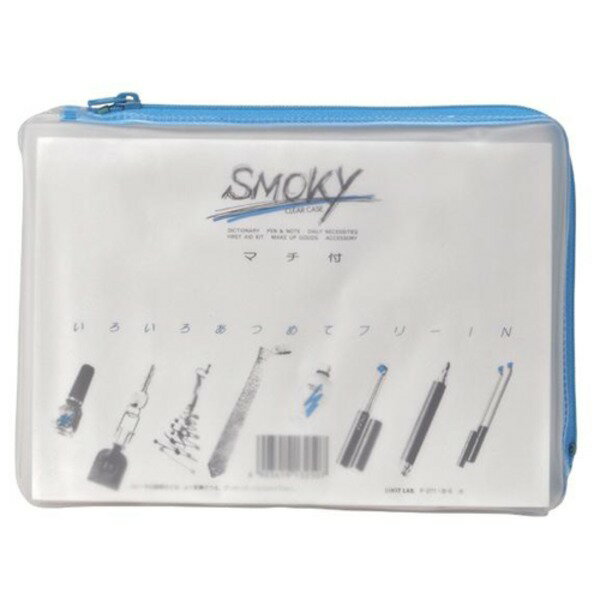 【10セット お徳用セット】 LIHITLAB クリアケース / 書類入れ 【B6サイズ / マチ付き】 ビニール製 半透明 横型 F-271 水 【お徳用 まとめ買い お買い得 業務用 割引 】 文房具・事務用品 オフィス用品 ファイル・バインダー クリアケース・クリアファイルのサムネイル