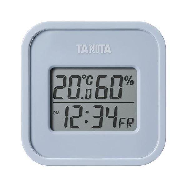 タニタ デジタル温湿度計 (小型) ブルーグレー 22422208 タニタ デジタル温湿度計(小型) ブルーグレーダイエット・健康 健康器具 温度計・湿度計