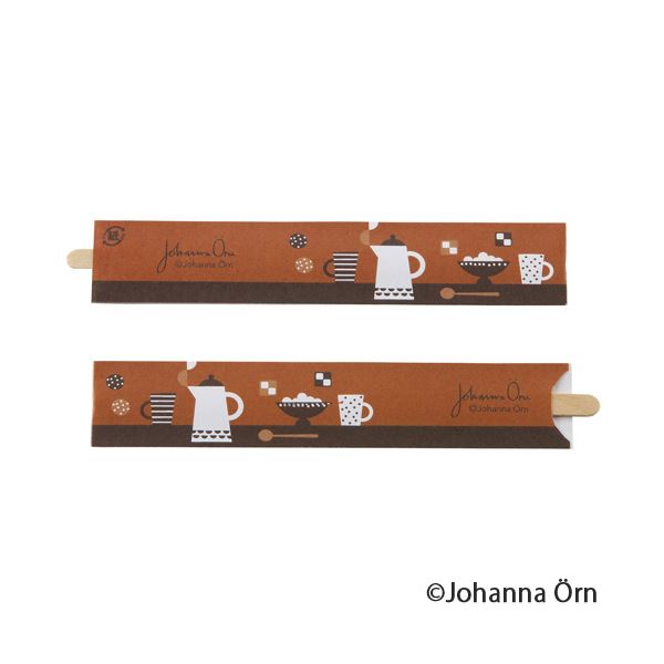 TANOSEE 【お徳用セット】 TANOSEE ウッドマドラー Fika 1パック （100本） 【×5セット】 【お徳用 ま..