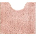 【2個セット】 ルックス コクーン トイレマット 55×60cm ピンク(3)