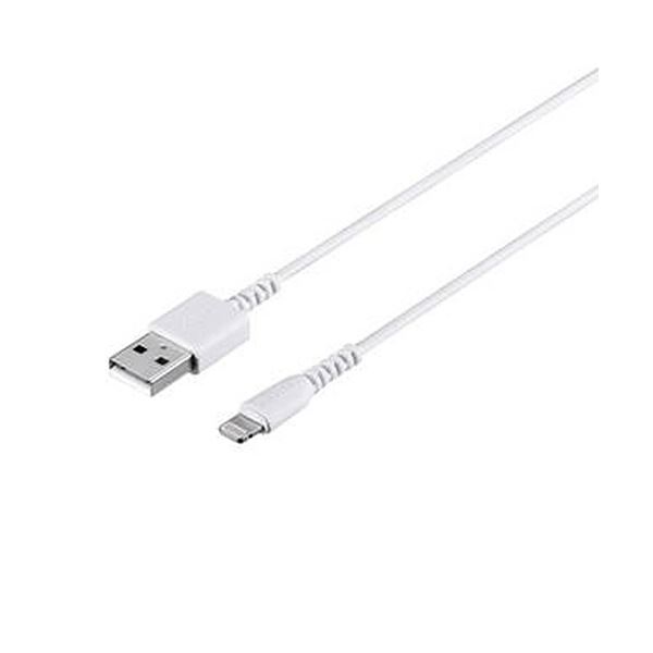 バッファローLightningケーブル 0.5m ホワイト BSMPCL105WH 1本 【×3セット】 【お徳用 まとめ買い お買い得 業務用 割引 セット販売】