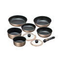 ブラナーノ IH対応着脱ハンドル鍋6点セット 22402403 【 キッチン用品・食器・調理器具 日用雑貨・キッチン用品 キッチン 鍋・フライパン 圧力鍋 】