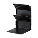 リヒトラブ1冊でも倒れないブックスタンド Medium A4 ブラック A-3580-24 1個 日用品雑貨・文房具・手芸 文房具・事務用品 文具 オフィス用品 文房具 事務用品