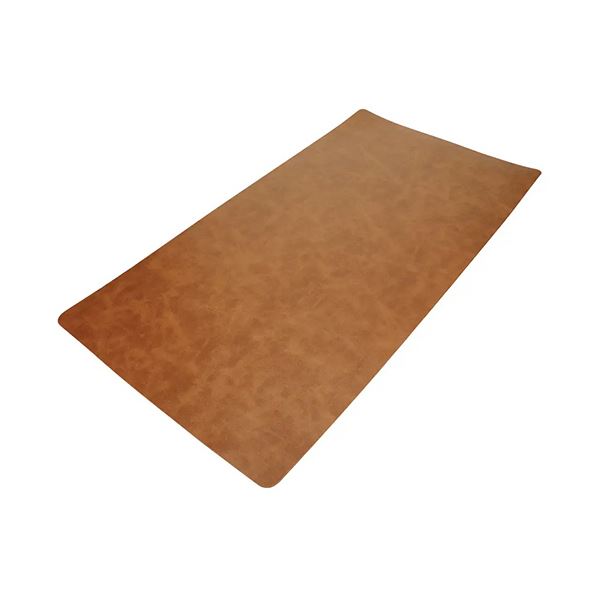 オウルテック お手入れ簡単 PUレザーデスクマット ブラウン OWL-DESKMAT01-BR 1枚 【×3セット】 【お徳用 まとめ買い お買い得 業務用 割引 セット販売】 日用品雑貨・文房具・手芸 文房具・事務用品 文具 オフィス用品 文房具 事務用品 デスクマット