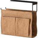 ハンギング収納バッグ キャメル 約W10×D33.5×H32cm ( 掃除用品 文房具・事務用品 生活雑貨 オフィス用品 日用品雑貨 日用消耗品 文房具 お掃除 )