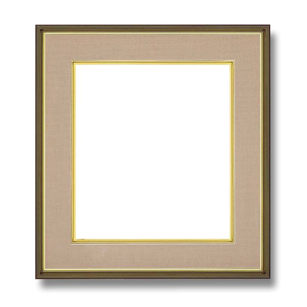 落ち着きのある色 マット付き色紙額 273×242mm よもぎ 幅広く使いやすい色紙(273×242mm)用額縁 画材・絵具 額縁