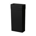 ライクイットマルチパーパスビン25 ブラック LBD-52 1台 ( 掃除用品 事務用品 清掃 オフィス用品 日用品雑貨 ゴミ箱 ダストボックス お掃除 )(3)