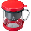 高木金属工業 耐熱ガラス製 活性炭油ろ過ポット W レッド KWP-GN キッチン用品・食器・調理器具 日用雑貨・キッチン用品 キッチン 台所用品