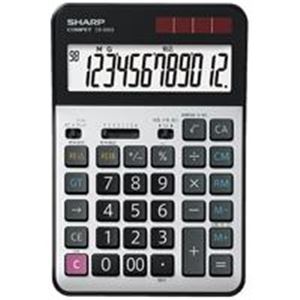 ■商品内容シャープエレクトロニクスマーケティング 大型卓上電卓 12桁 CS-S952-X■商品スペック特大ディスプレイ表示で早打ち対応。●電卓（大型タイプ）●桁数：12桁●表示数字（高）：22mm●表示カバーアクリル●早打ち対応●税計算●時間計算●計算状態表示●傾斜表示●外形寸法：幅132×奥191×高39mm●質量：約245g●電源：太陽電池+内蔵電池（CR2032×1）●付属品：リチウム電池CR2032×1（本体内蔵）、取扱説明書●保証期間：5年間■送料・配送についての注意事項●本商品の出荷目安は【1 - 5営業日　※土日・祝除く】となります。●お取り寄せ商品のため、稀にご注文入れ違い等により欠品・遅延となる場合がございます。●本商品は仕入元より配送となるため、沖縄・離島への配送はできません。[ CS-S952-X ]
