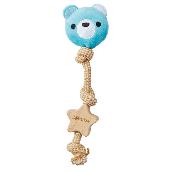 Natural Floss ウッディロープアニマル くま 【×3セット】 （犬用玩具） 【お徳用 まとめ買い お買い得 業務用 割引 セット販売】 【 ペットフード ・ ペット用品 犬 犬用品 犬用 おもちゃ しつけ 遊び PET 犬 グッズ DOG 】