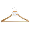 【2個セット お徳用セット】 衣類ハンガー 木製ハンガー 3本組 (ハンガー 洋服ハンガー) 【お徳用 まとめ買い お買い得 業務用 割引 セット販売】 ( 掃除用品 文房具・事務用品 生活雑貨 オフィス用品 日用品雑貨 日用消耗品 文房具 お掃除 )