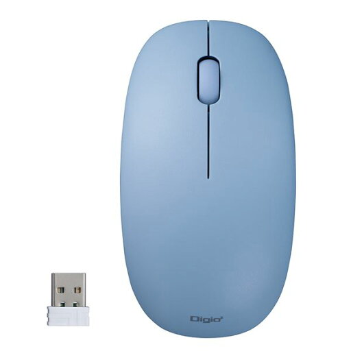 Digio2 無線 2Way電池マウス 3ボタン / BlueLEDタイプ MUS-RKT211BL ブルー Digio2 無線 2Way電池マウス 3ボタン / BlueLEDタイプ MUS-RKT211BL ブルー
