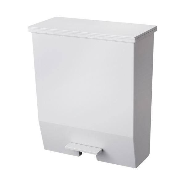リス HOME&HOME通路で使えるペダルダストボックス 45L グレー DS-980-145-7 1台 ( 掃除用品 事務用品 清掃 オフィス用品 日用品雑貨 ゴミ箱 ダストボックス お掃除 )