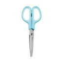 【プラス 事務用品 PLUS 文具 オフィス用品 文具】 フィットカットカーブ スタンダード 抗菌グリップ 対称 (ロング) 刃渡り75mm ブルー SC-19...