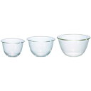 HARIO 耐熱ガラス製ボウル 3個セット 900 / 1500 / 2200ml 各1個 MXPN-3704 日本製 キッチン用品・食器・調理器具 日用雑貨・...