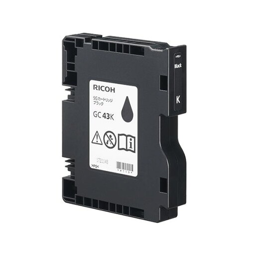 RICOH リコー 515946 SGカートリッジ GC43K ブラック 【純正品】 RICOH リコー 515946 SGカートリッジ GC43K ブラック 【純正品】