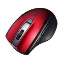 サンワサプライ 静音BluetoothブルーLEDマウス 5ボタン レッド MA-BTBL167R 1個 【×3セット】 【お徳用 まとめ買い お買い得 業務用 割引 セット販売】(2)