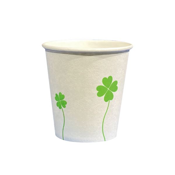 ファーストレイトペーパーカップ ロースタッキング仕様 四つ葉 （グリーン） 90ml （3オンス） FR-5350 1パック （100個） 【×10セット】 【お徳用 まとめ買い 割引 セット販売】 キッチン用品・食器・調理器具 日用雑貨・キッチン用品 キッチン 台所用品