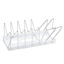伸晃 ソロエルスマート フライパン・鍋・ふたスタンド 2WAY 伸縮タイプ ホワイト PFN-NS キッチン用品・食器・調理器具 日用雑貨・キッチン用品 キッチン 台所用品(3)