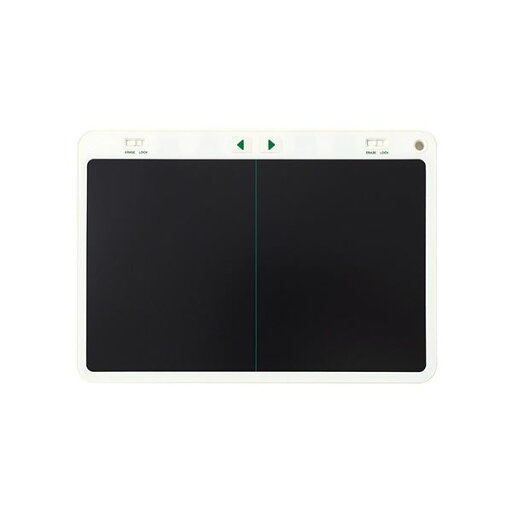 キングジム 電子メモパッド ブギーボード2分割画面モデル 白 BB-16シロ 1台 キングジム 電子メモパッド ブギーボード2分割画面モデル 白 BB-16シロ 1台