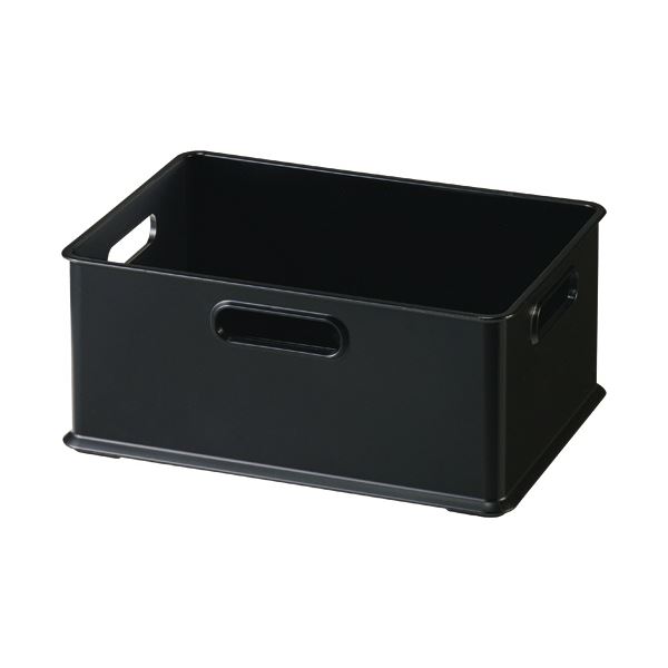 サンカ squ+ナチュラ インボックス S ブラック NIB-SBK 1個 【×5セット】 【お徳用 まとめ買い お買い得 業務用 割引 セット販売】 （ 掃除用品 文房具・事務用品 生活雑貨 オフィス用品 日用品雑貨 日用消耗品 文房具 お掃除 ）