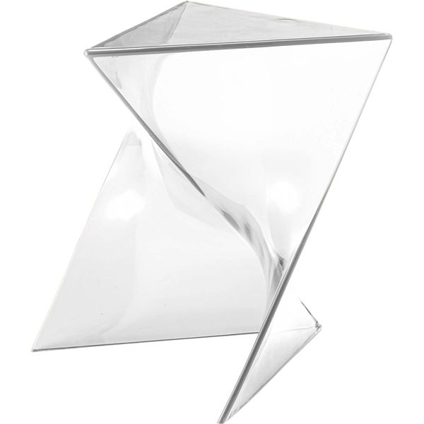 サイドテーブル クリア （約W40×D40×H43.5cm） 完成品 インテリア 家具 テーブル サイドテーブル ナイトテーブル