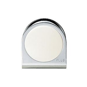 PLUS プラス カラーマグネット クリップ 小 白【×10セット】 【 セット販売 まとめ買い 割引 オフィス 文房具 文具 業務用 オフィス用品 】 文具 ...