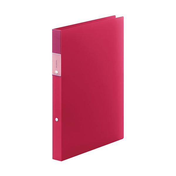 【キングジム 事務用品 KING JIM 文具 オフィス用品 文具】 フェイバリッツ リングファイル 透明 A4 赤 KJ-FV621T-RD 【×5セット】 【 まとめ買い お買い得 業務用 割引 オフィス用品 文房具 事務用品】 ファイル・バインダー ファイル