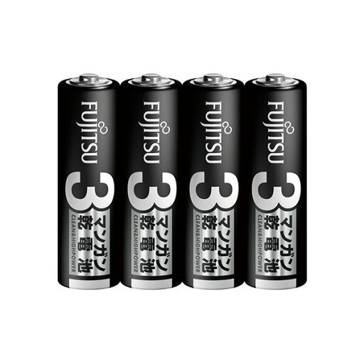 FDK 富士通 マンガン乾電池 単3形R6PU (4S) 1セット (40本:4本×10パック) 家電 電池・充電池 FDK 富士通 マンガン乾電池 単3形R6PU (4S) 1セット (40本:4本×10パック) 家電 電池・充電池