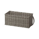 【5セット お徳用セット】 ちどり産業 ナチュラルスタイルバスケット BR ブラウン 59-29BRX5 【お徳用 まとめ買い お買い得 業務用 割引 セット販売】 ( 掃除用品 文房具・事務用品 生活雑貨 オフィス用品 日用品雑貨 日用消耗品 文房具 お掃除 )