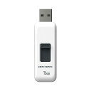 アーキスUSB2.0 スライド式フラッシュメモリ 16GB ホワイト AS-016GU2-PSW 1個 【×5セット】 【お徳用 まとめ買い お買い得 業務用 割引 セット販売】