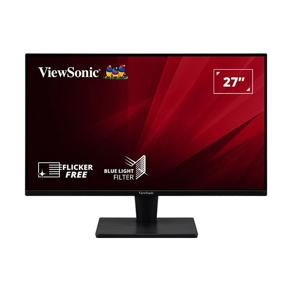 ビューソニックジャパン 27型ワイド液晶ディスプレイ / 1920×1080 / HDMI、D-Sub / ブラック / スピーカー / Full HD、VAパネル VA2715-MH-7