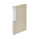 TANOSEE 【お徳用セット】 TANOSEE レターファイル (再生PP) A4タテ 120枚収容 背幅18mm グレージュ 1冊 【×10セット】 【 まとめ買い お買い得 業務用 割引 オフィス用品 文房具 事務用品】 ファイル・バインダー ファイル(3)