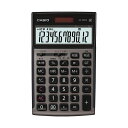カシオ 本格実務電卓日数&時間計算 12桁 ジャストタイプ グレージュブラウン JS-20DC-GB-N 1台 【×5セット】 【お徳用 まとめ買い お買い得 業務用 割引 セット販売】 日用品雑貨・文房具・手芸 文房具・事務用品 文具 オフィス用品 文房具 事務用品 電卓