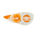 【プラス 事務用品 PLUS 文具 オフィス用品 文具】 修正テープホワイパー プッシュプル 6mm幅×12m オレンジ WH-706-10P 1パック (10個) 【×3セット】 【 まとめ買い お買い得 業務用 割引 オフィス用品 文房具 事務用品】 修正液・修正ペン・修正テープ