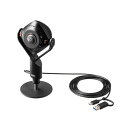 サンワサプライ スピーカー内蔵360度Webカメラ CMS-V71BK AV デジタル デジタル家電 PC PC周辺機器 PCアクセサリー PCサプライ・消耗品...