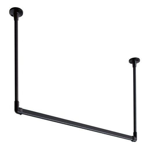30017003 ハンギングバー H1 天井付 Cタイプセット ブラック 約W1400mm×H450mm ( 掃除用品 文房具・事務用品 生活雑貨 オフィス用品 日用品雑貨 日用消耗品 文房具 お掃除 ) 30017003 ハンギングバー H1 天井付 Cタイプセット ブラック 約W1400mm×H450mm ( 掃除用品 文房具・事務用品 生活雑貨 オフィス用品 日用品雑貨 日用消耗品 文房具 お掃除 )