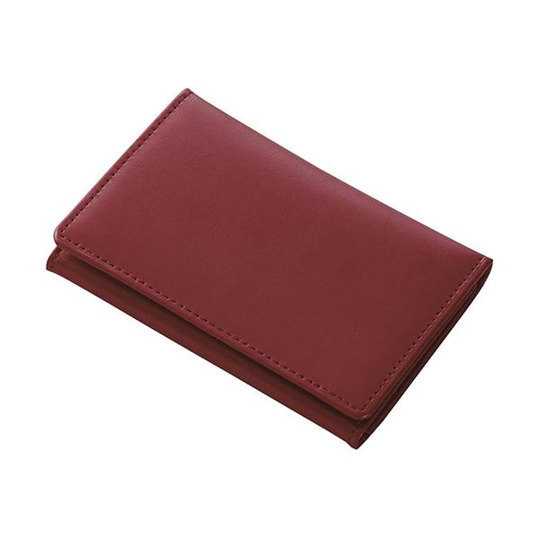 レイメイ藤井 GLOIRE メモホルダー付名刺入れ(革製)ワイン GLN1055Z