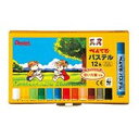 【まとめ買い セット販売】 ぺんてる パステル GHSR-12 12色セット 【×6セット】
