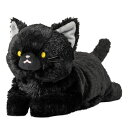 ほかほかペットぬいぐるみ クロネコ SNL-HP-C2 カイロ用ポケット付きのペットぬいぐるみシリーズ。 おもちゃ ぬいぐるみ・人形