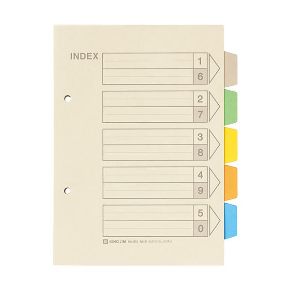 【キングジム 事務用品 KING JIM 文具 オフィス用品 文具】 カラーインデックス KJ-903 【×3セット】 ..