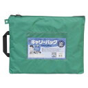 【まとめ買い セット販売】 ミワックス キャリーバッグ CB-500-G B4 マチ無 緑【×3セット】