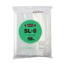セイニチ ユニパック チャック付 ポリエチレン ヨコ400×タテ560×厚み0.08mm SL-8 1パック (100枚) 【×3セット】 【お徳用 まとめ買い お買い得 業務用 割引 セット販売】 文房具・事務用品 文具 オフィス用品 文房具 事務用品 袋類 OPP袋