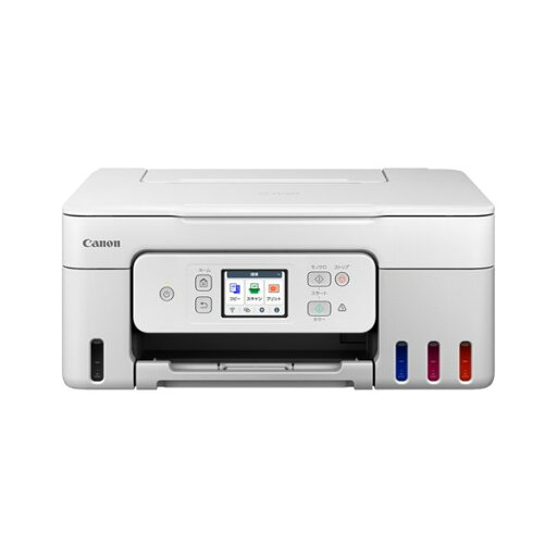 CANON キヤノン インクジェット複合機 G3390 WHITE AV デジタル デジタル家電 PC PC周辺機器 PCアクセサリー PCサプライ・消耗品 家電 プリンター 複合機