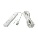 バッファロー3ピン式電源タップ 6個口タイプ マグネット付 ホワイト 2m BSTAPMG3620WH 1個 【×3セット】 【お徳用 まとめ買い お買い得 業務用 割引 セット販売】(2)