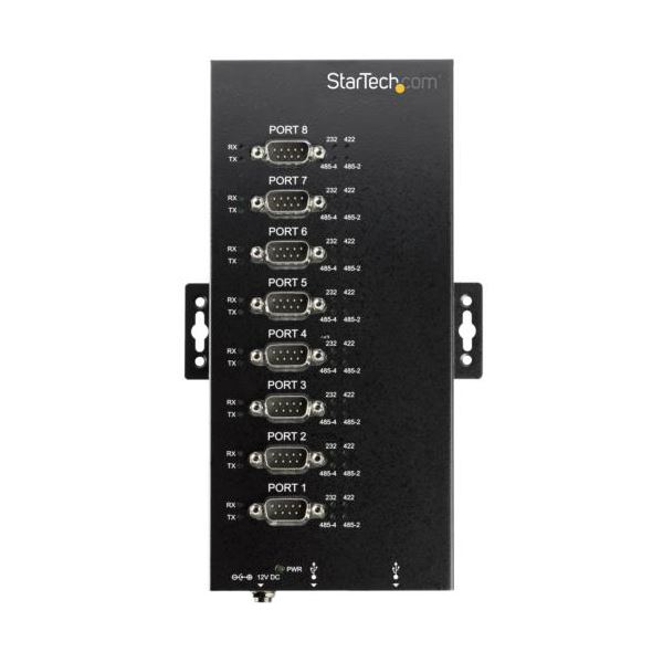 StarTech.com USBシリアル変換ハブ ブラック ICUSB234858I 1台 AV デジタル デジタル家電 PC PC周辺機器 PCアクセサリー PCサプライ・消耗品 家電 パソコン・周辺機器