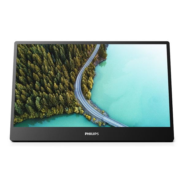 PHILIPS 液晶ディスプレイ 15.6型 / 1920×1080 / Micro-HDMI、USBType-C / ブラック / スピーカー:なし / 5年間フル保証 16B1P3300 / 11