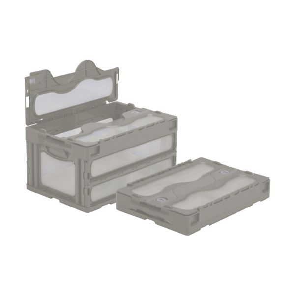 三甲 マドコンC-40B 灰 SKO-C-40B-GLL 1個 日用品雑貨・文房具・手芸 文房具・事務用品 文具 オフィス用品 文房具 事務用品 コンテナ