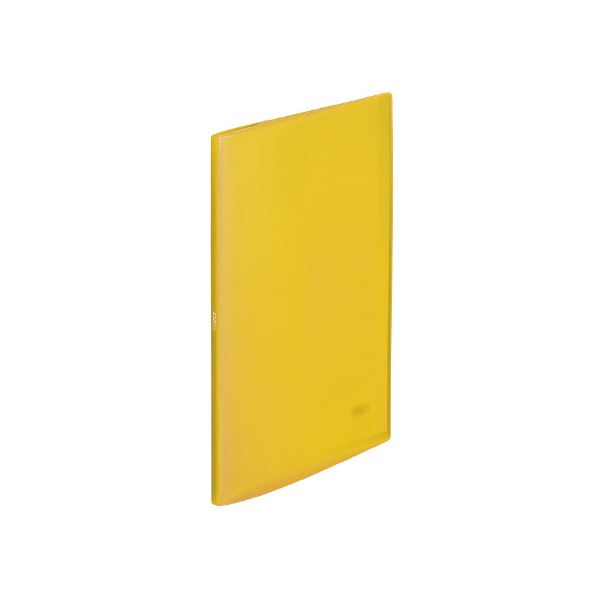 【お徳用セット まとめ買い 割安 割引 セット販売】 LIHITLAB クリヤーブック10P N8100-4 橙 (×30セット)