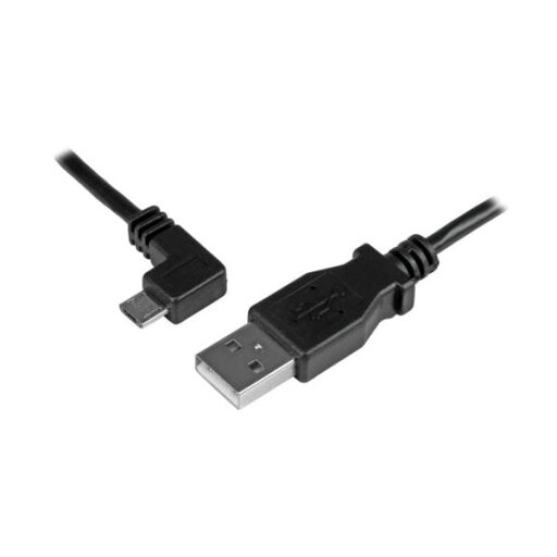 StarTech.com Micro USB L型左向きケーブル 0.5m Type A (オス)-Micro B (オス)充電&同期用 ブラック USBAUB50CMLA 1本 【×2セット】 【お徳用 まとめ買い お買い得 業務用 割引 セット販売】 StarTech.com Micro USB L型左向きケーブル 0.5m Type A (オス)-Micro B (オス)充電&同期用 ブラック USBAUB50CMLA 1本 【×2セット】 【お徳用 まとめ買い お買い得 業務用 割引 セット販売】